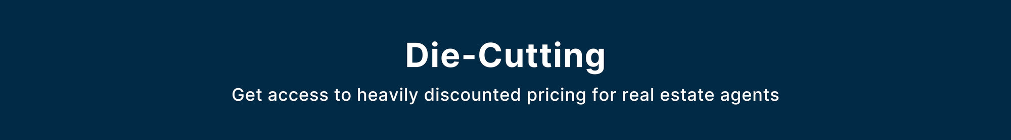 Die Cutting