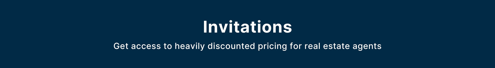 Invitations