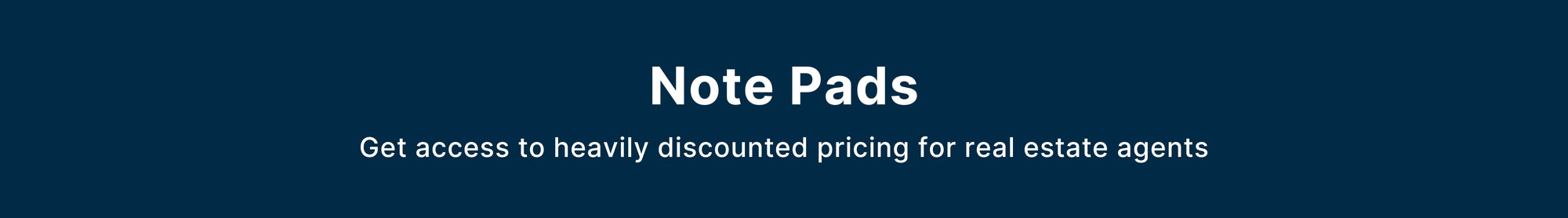 Note Pads