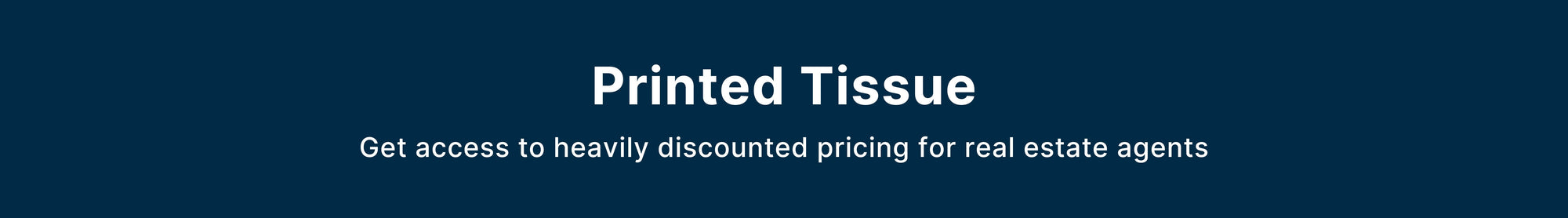 Printed Tissue Paper