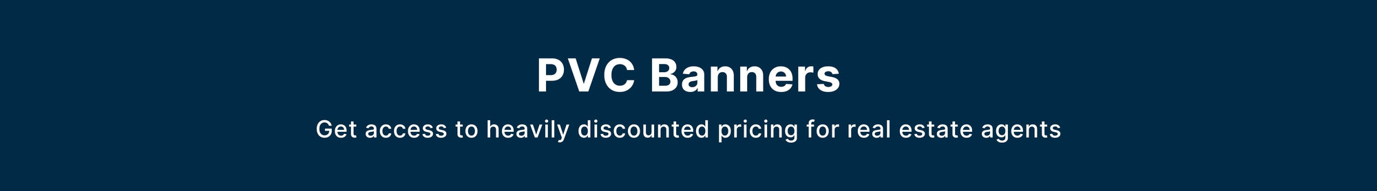 PVC Banners