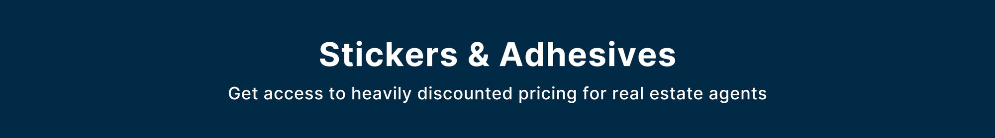 Stickers & Adhesives