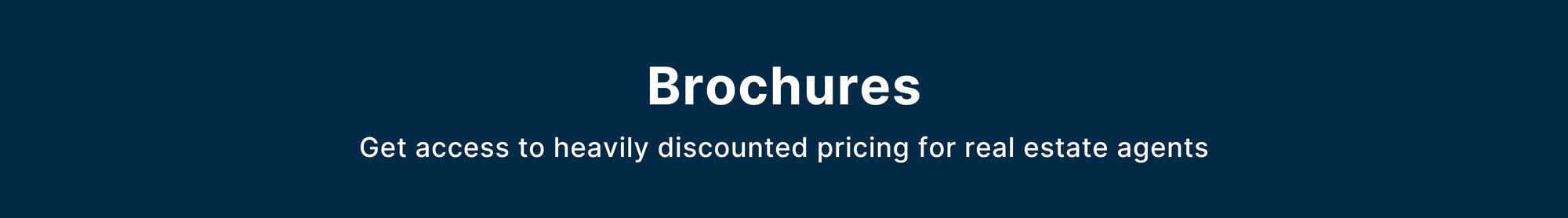 Brochures