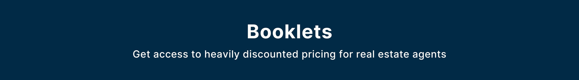 Booklets