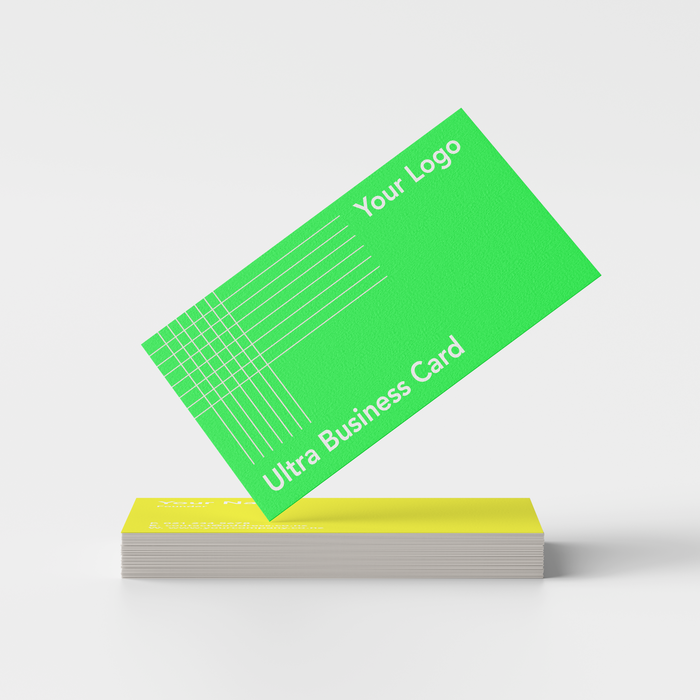 Ultra Business Card Super Thick - Laminated with Rounded Corners