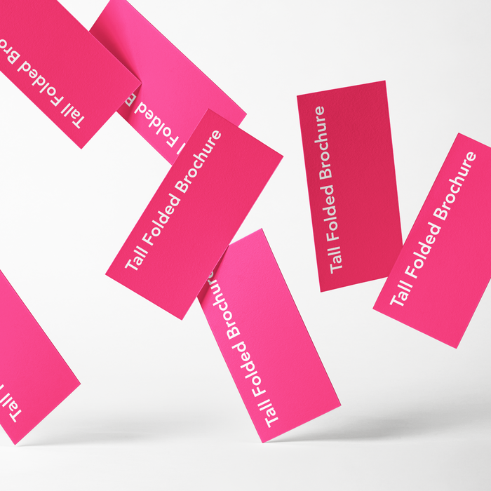 Tall Folded Brochure