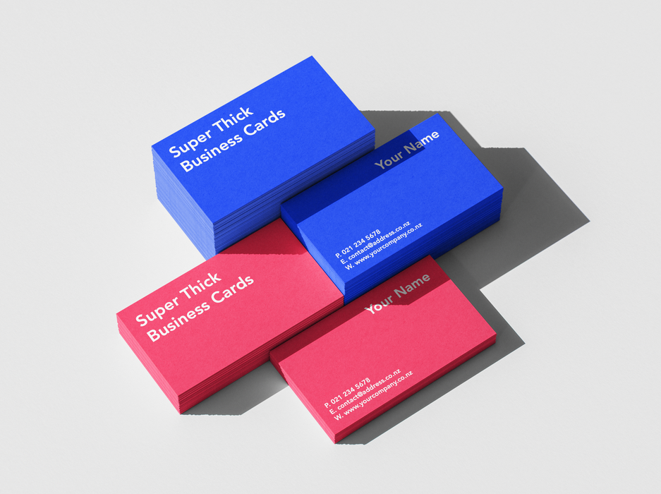 Super Thick Business Cards