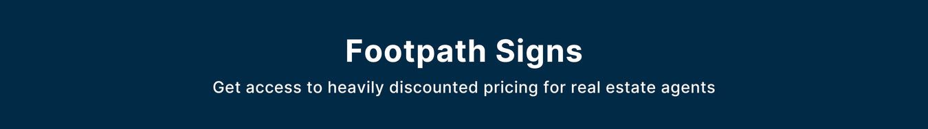 Footpath Signs
