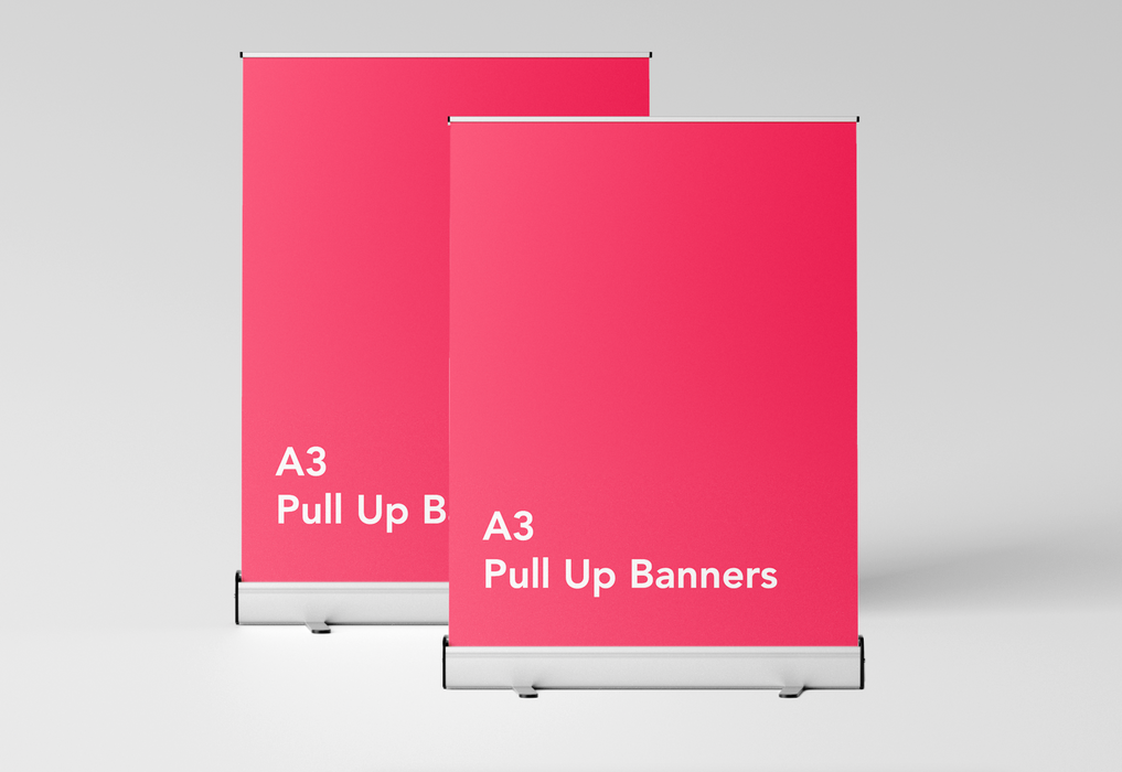 A3 Pull Up Banners